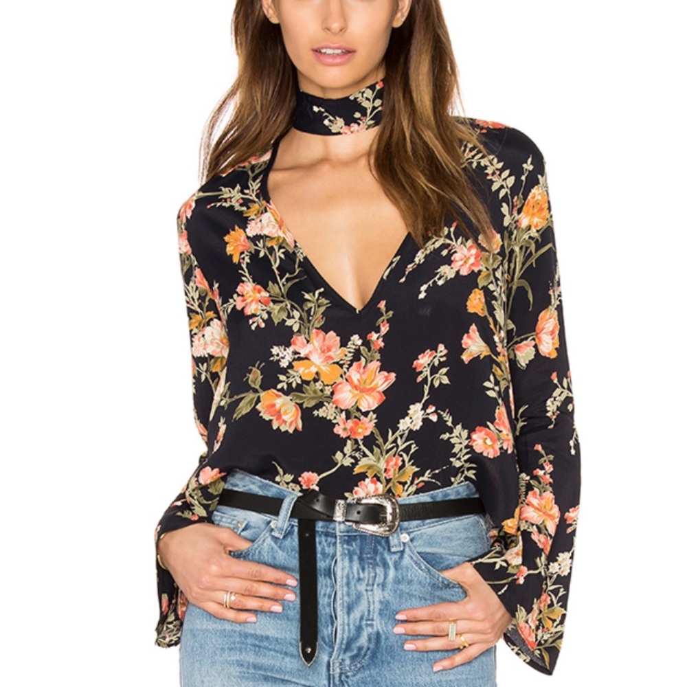 Flynn Skye Memphis Top in Night Blossom